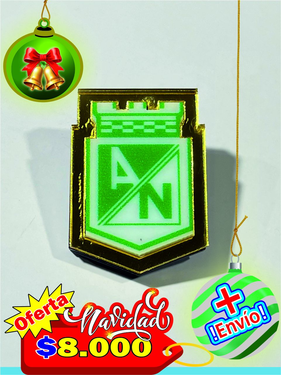 Broche del Atlético Nacional